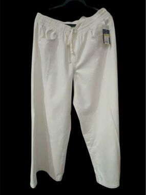 Universal Thread White Flare Drawstring Pants